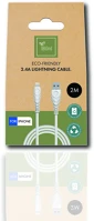 Biond BIO-20-IP Usb-a -> lightning, (környezetbarát, lebomló anyagokból), 2m, kábel kép