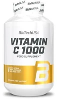 Biotechusa 1000MG C-VITAMINNAL Étrend-kiegészítő tabletta, 100 tabletta, 1000mg c-vitaminnal, kép