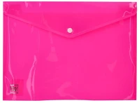 Birotime 480274 Irattartó tasak  a/4 patentos pink kép