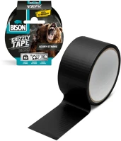 Bison GLB14096 Grizzly szupererős szöveterősített ragasztószalag - fekete - 10 m kép