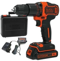 Black&decker bdchd18k 18v 1,5ah Black&decker bdchd18k 18v 1,5ah kofferben akkus ütvefúró-csavarozó