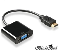 Blackbird BH1245 Átalakító hdmi-a male to vga female, fekete kép
