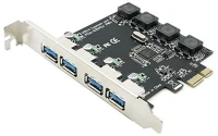 Blackbird BH1295 Pci-e bővítőkártya 4xusb 3.0 kép