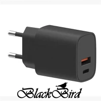 Blackbird BH1663 Hálózati adapter t131 25w, fekete kép