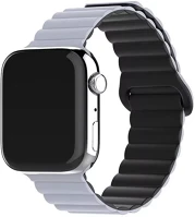 Blackbird BH1777 Szíj iwatch készülékhez sport mágneses kék fekete 38/40/41/s1042 mm kép