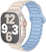 Blackbird BH1785 szíj iwatch készülékhez tactical mágneses világos barna világos kék kép