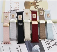 Blackbird BH1792 Szíj iwatch készülékhez good luck bear rózsaszín 42/44/45/46/49 mm kép