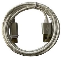 Blackbird BH196 WHITE Usb-a 2.0 -> lightning m/m adatkábel 1m fehér extra erős kép