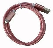 Blackbird BH206 PINK Type-c usb adatkábel 1m, rózsaszín 2a (extra erős anyagból) kép