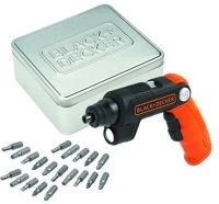 Black&decker BDCSFL20AT-QW Black and Decker BDCSFL20AT-QW MAROKCSAVAROZÓ 20DB TARTOZÉKKAL, FÉMDOBOZBAN kép