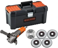 Black&decker BEG220KA5-QS Sarokcsiszoló szett kép
