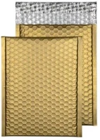 Blake COR_BMTMG250 Légpárnás tasak, c5+, 250x180 mm, metál matt arany kép