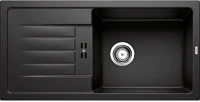 Blanco 526082 Favum xl 6s silgránit fekete színű gránit mosogatótál kép