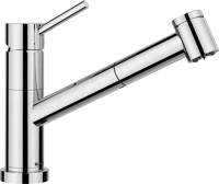 Blanco 527968 Kano-s vario csaptelep kihúzható fejjel króm kép