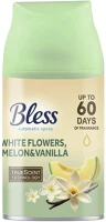 Bless MELON&VANILLA Automata légfrissítő utántöltő  white flowers melon&vanilla 250 ml kép