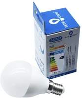 Blue light 470LM 2700K Led 5w e14 gömb 470lm 2700k kép