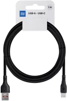 Blue star PJ68-25-3 Eco 3 a usb-a és usb-c kábel , 1m, fekete kép