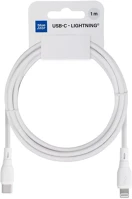 Blue star PJ72-18-3 Eco 2,4 a 27 w usb-c és lightning kábel , 1m, fehér kép