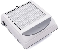 Blueque BQ-858-10 Műköröm porelszívó, 100 w, kéztámasszal, usb csatlakozóval, fehér kép