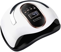 Blueque BQ-V8 Műkörmös uv lámpa, 36 led-es, 120w, fogantyúval, fehér kép