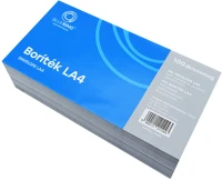 Bluering 110×220MM Boríték la4 öntapadó bélésnyomott 110×220mm ® 100 db/csom fehér kép