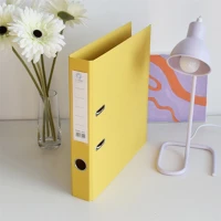 Bluering 1296507 Iratrendező a4, 5cm, két oldalt pp borítás,  premium sárga kép