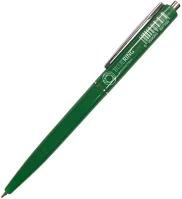 Bluering 1296517 Golyóstoll 0,8mm, nyomógombos műanyag zöld test,  z3, írásszín zöld kép