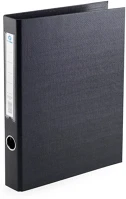 Bluering 1296520 Gyűrűskönyv a4, 3,5cm, 4 gyűrűs pp/pp  prémium fekete kép