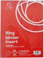 Bluering 1296534 Gyűrűskönyv betét a5, 50lap  kockás kép