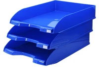 Bluering 1296536 Irattálca műanyag 345, 345x255x65mm, kék kép