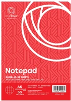 Bluering 1296550 Jegyzettömb ragasztott, a5, 50lap,  kockás kép