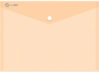 Bluering 1296587 Irattartó tasak a4, pp patentos  transzparens narancs kép