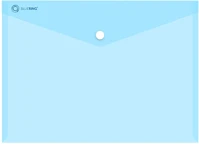 Bluering 1296588 Irattartó tasak a5, pp patentos  transzparens kék kép