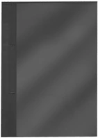 Bluering 1296638 Keményhátú gyorsfűző a4, műanyag, fekete kép