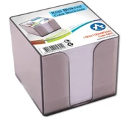 Bluering 1296640 Kockatömb tartó műanyag 10x10x9cm,  füst kép