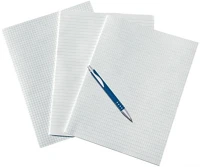 Bluering 1296695 Rovatolt papír a3, 20ív/csomag, a4, méretre hajtva  franciakockás kép