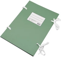 Bluering 1296706 Szalagos irományfedél a4, 1m-es szalaggal  zöld kép