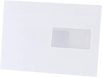 Bluering 1297240 boríték lc/5 szilikonos bélésnyomott jobb ablakos 45x90mm 162x229mm kép