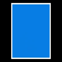 Bluering 1297323 Etikett címke, 210x297mm, 1 címke/lap kék kép