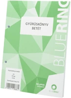 Bluering 1297389 Gyűrűskönyv betét a5, 50lap  sima kép