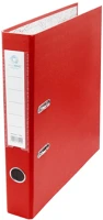 Bluering 1297391 Iratrendező a4, 5cm, két oldalt pp borítás,lapraszerelt,  premium piros kép