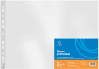 Bluering 1299609 Genotherm lefűzhető, a3, 80 micron fekvő, narancsos  20 db/csomag, kép