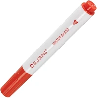 Bluering 1299684 Flipchart marker rostirón vizes kerek végű 3mm,  piros kép