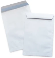 Bluering 1299756 Boríték tb/4 szilikonos bélésnyomott 250x353mm  fehér kép