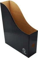 Bluering 1299772 Iratpapucs 8cm, mikrohullámú karton , fekete kép