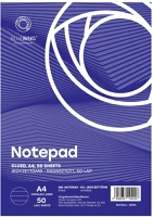 Bluering 1299795 Jegyzettömb ragasztott, a4, 50lap,  vonalas kép