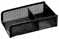 Bluering 1299845 Fémhálós kockatömb és gemkapocs tartó  fekete kép