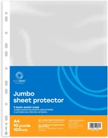 Bluering 1299979 Genotherm lefűzhető, a4, 100 micron jumbo víztiszta  10 db/csomag, kép