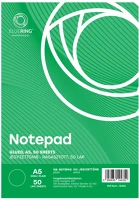 Bluering 1300038 Jegyzettömb ragasztott, a5, 50lap,  sima kép