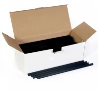 Bluering 1300051 Iratsín 8mm, 100 db/doboz,  fekete kép